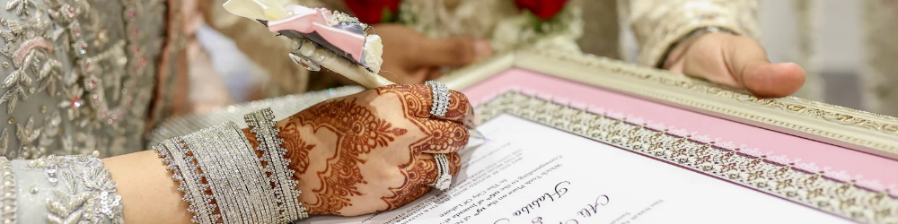 Nikah Documents and Rings